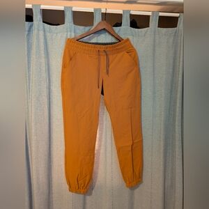 MEC Woman's Jogger Pants in Rust Orange